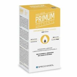 Specchiasol Mini drink Primum Drenante 15 bustine gusto Ananas - Integratore per il benessere dell'organismo
