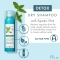 shampoo secco detox alla menta acquatica bio 150 ml
