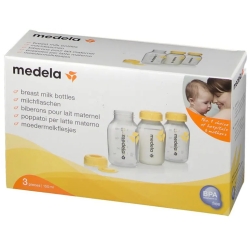 3 Bottiglie per Latte Materno 150 ml