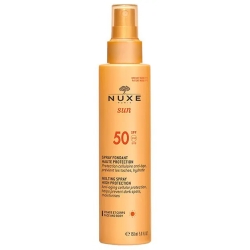 NUXE Sun Spray Fondant SPF50 - Protezione solare Spray per viso e corpo 150 ml