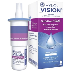 HyloVision Safe Drop Gel 0.3 - Collirio Umettante e Protettivo
