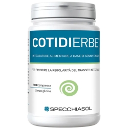 Cotidierbe 100 compresse - Integratore benessere intestinale