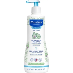 Mustela detergente delicato corpo e capelli neonato 500 ml