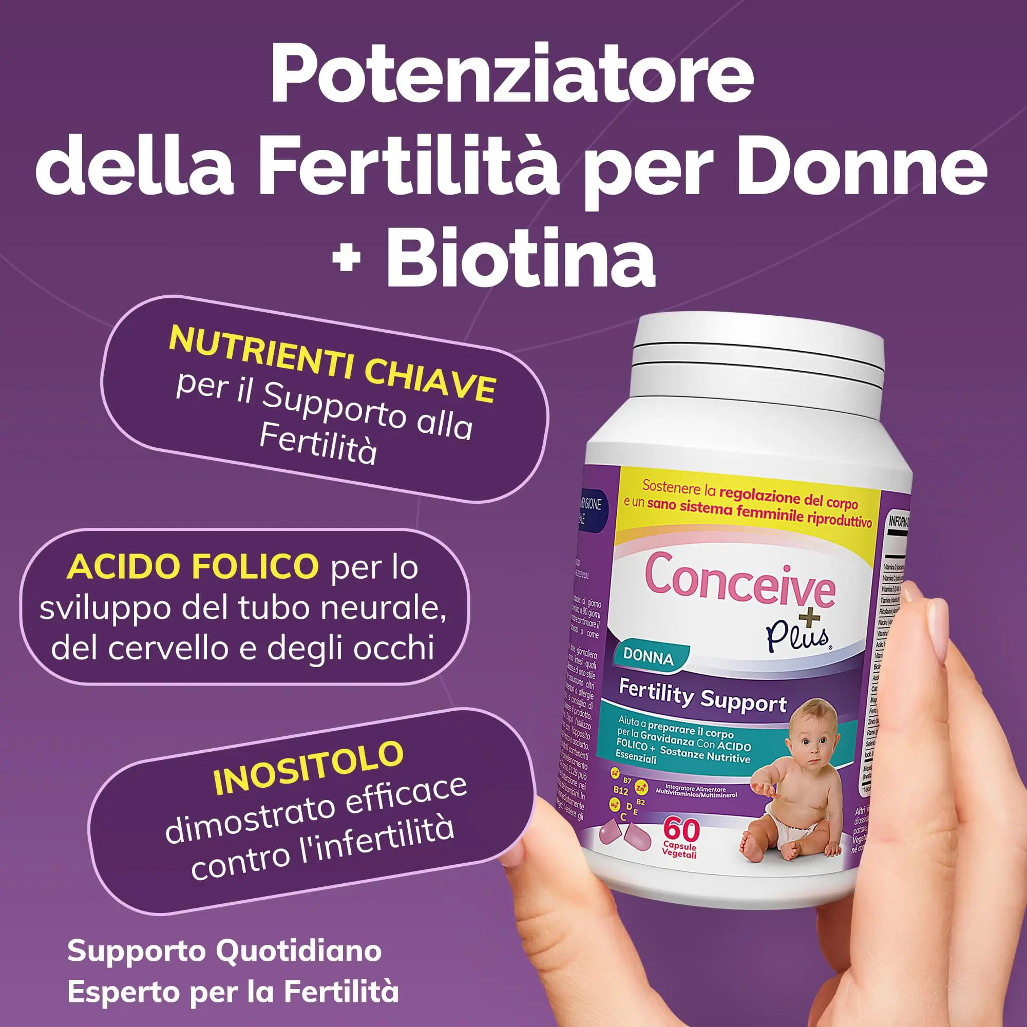 Fert Uomo Integratore Per La Fertilit&agrave; 60 Compresse