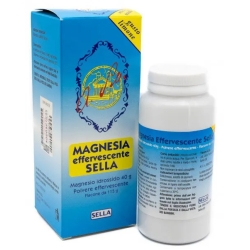 Magnesia Effervescente Gusto Limone - Polvere Antiacido Lassativa 115 gr