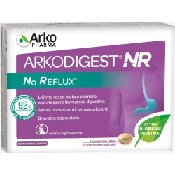 Arkodigest Nr No Reflux 16 Compresse Masticabili - Integratore Per Il Reflusso Gastrico