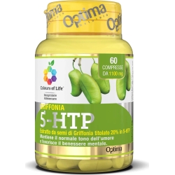 Optima Naturals Griffonia 5-Htp 60 Compresse - Integratore Per Il Tono Dell'Umore