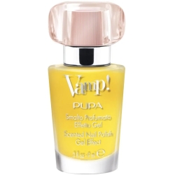 PUPA Vamp! - Smalto Profumato Effetto Gel Fragranza Rosa N. 109 Brilliant Yellow