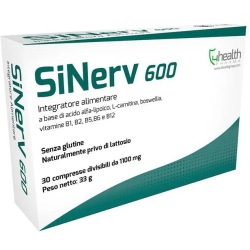 Sinerv 600, 30 compresse divisibili - Integratore sistema nervoso