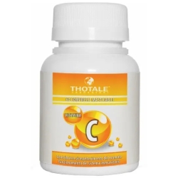 Thotale Vitamina C 60 Compresse Masticabili Gusto Arancio - Integratore Immunostimolante