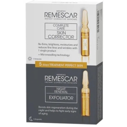 REMESCAR Cofanetto pelle perfetta in 5 giorni - Trattamento giorno + trattamento notte
