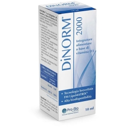 Dinorm 2000 - Integratore Di Vitamina D3 Per Le Ossa 10 ml Gocce