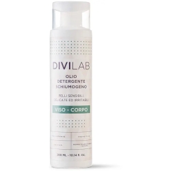 Divilab - Olio Detergente Schiumogeno per Pelli Sensibili 300 ml