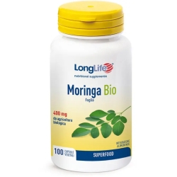 Longlife Moringa Bio 100 Capsule - Integratore per il controllo della glicemia