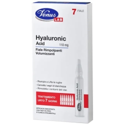 VENUS Hyaluronic Acid 110 mg - Trattamento Rimpolpante E Volumizzante 7 Fiale