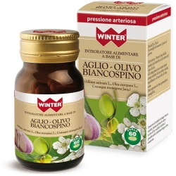 Winter Aglio Olivo Biancospino 60 Perle - Integratore Per La Pressione Arteriosa