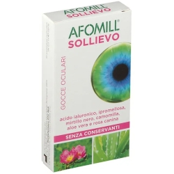 Afomill Sollievo - Gocce Oculari 10 Fiale Monodose
