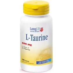 Longlife L-Taurine 100 Capsule - Integratore Per Il Sistema Nervoso