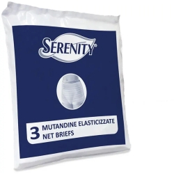 Serenity Panty Comfort - 3 Mutandine Elasticizzate Per Incontinenza Taglia L