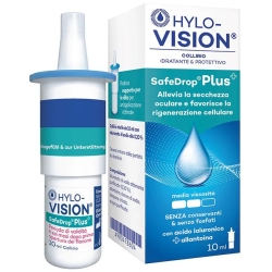 Hylo Vision Safe Drop Plus - Collirio Idratante E Protettivo 10 ml