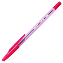 Bp-S - 12 Penne a Sfera 0.7 mm - colore rosso