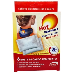 Hot Warmers Ricarica Per Hot Neck - 6 Buste Di Caldo Immediato