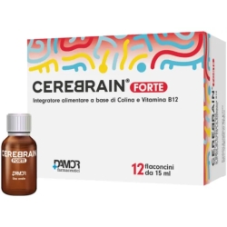 Cerebrain Forte 12 flaconcini - Integratore per funzione cognitiva