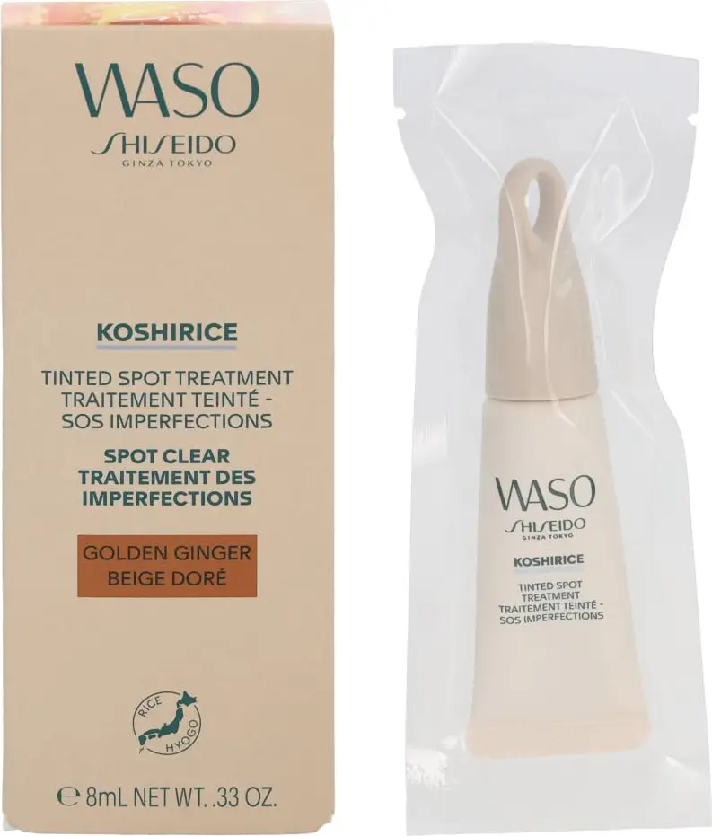 Waso Koshirice Tinted Spot Treatment - Correttore Colore Golden Ginger 8 Ml