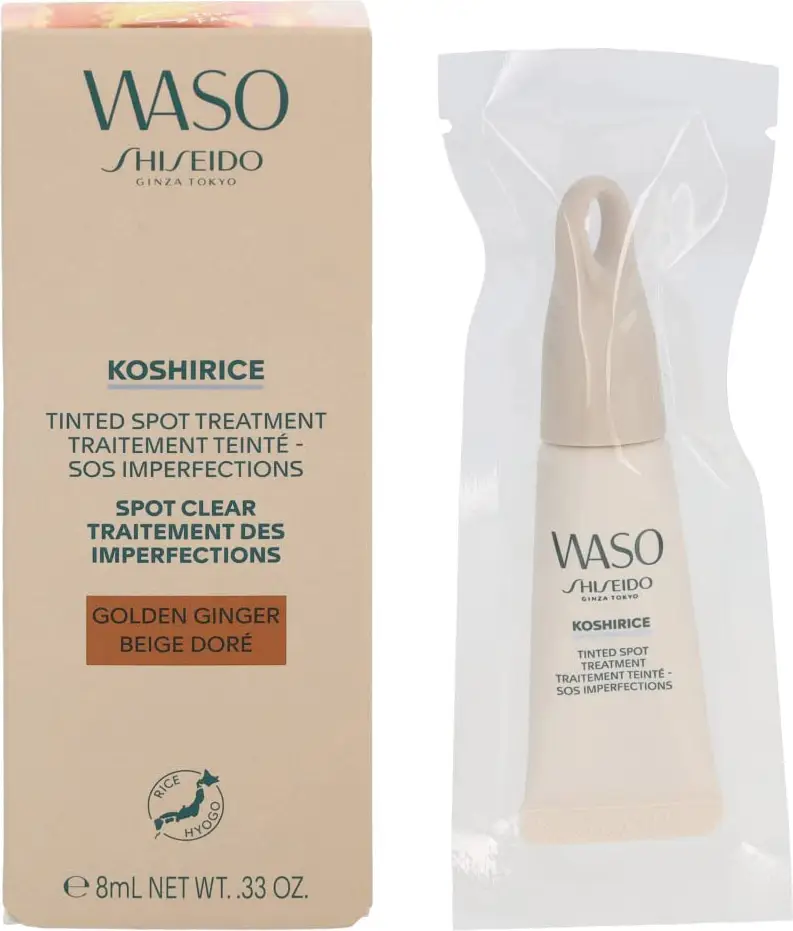 Waso Koshirice Tinted Spot Treatment - Correttore Colore Golden Ginger 8 Ml