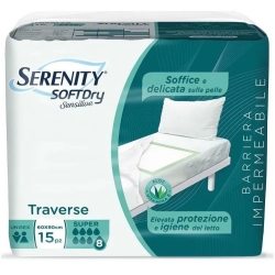 SERENITY Soft Dry Sensitive - Traversa Rimboccabile Super 60x90cm 15 Traverse