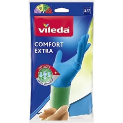 VILEDA Guanti Confort Extra - 6,5-7/S Misura Piccola
