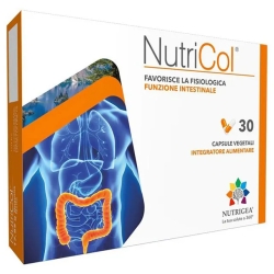 Nutricol 30 Capsule Vegetali - Integratore Per La Fisiologica Funzione Intestinale
