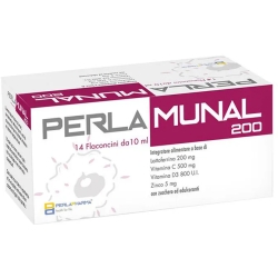 Perlamunal 200 integratore per sistema immunitario 14 flaconcini
