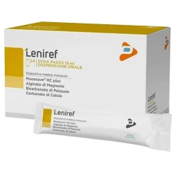 Leniref 24 stick pack - Per il reflusso gastroesofageo