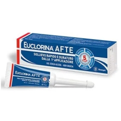 Euclorina Afte Gel, 8ml - Trattamento Afte
