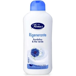 VENUS Fiordaliso E The Verde - Bagno Doccia Crema Rigenerante 650 ml
