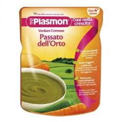 Plasmon Passato Dell'Orto - Alimento per bambini a base di verdure 180 g