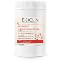 Bioclin Bio Force 60 compresse - Integratore per capelli deboli e radi