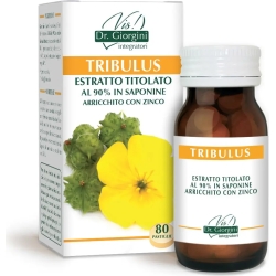 Tribulus Estratto Titolato 80 Pastiglie - Integratore Per La Fertilità Maschile