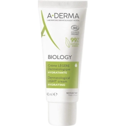 Aderma Biology - Crema leggera dermatologica idratante 40 Ml