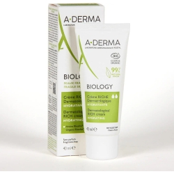 Aderma Biology - Crema ricca dermatologica idratante 40 Ml