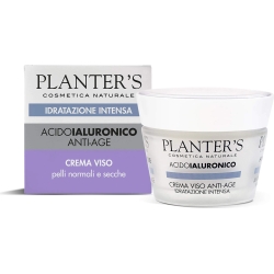 Planter S Crema Viso Anti-Age Idratazione Intensa Con Acido Ialuronico 50 ml