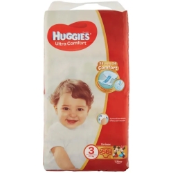 HUGGIES Ultra Comfort 56 Pannolini Taglia 3 Da 4 A 9 Kg
