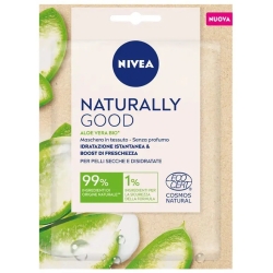 Nivea Naturally good maschera idratante in tessuto con aloe vera