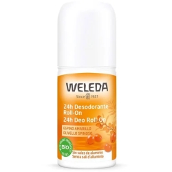 Weleda Deo Roll-On Olivello spinoso - Deodorante dal profumo fruttato 50 Ml