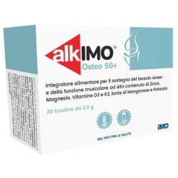 Alkimo Osteo 50+ - Integratore Per Il Sistema Muscolo Scheletrico 30 Bustine