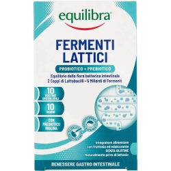 Equilibra Fermenti Lattici 10 Bustine Orosolubili - Integratore Per Il Benessere Gastrointestinale