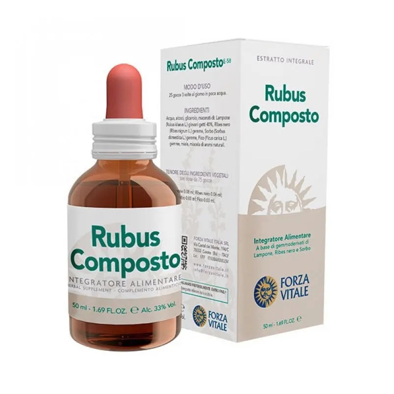 Rubus Composto Gocce 50 ml - Integratore Per Il Ciclo Mestruale