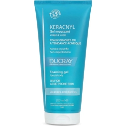 Ducray Keracnyl Gel Moussant - Gel Detergente Per Viso E Corpo 200 ml