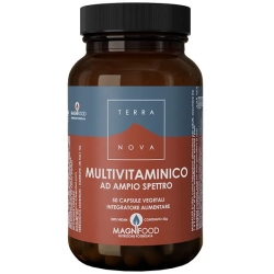 Multivitaminico Ad Ampio Spettro 50 Capsule - Integratore Per Attività Fisica E Mentale